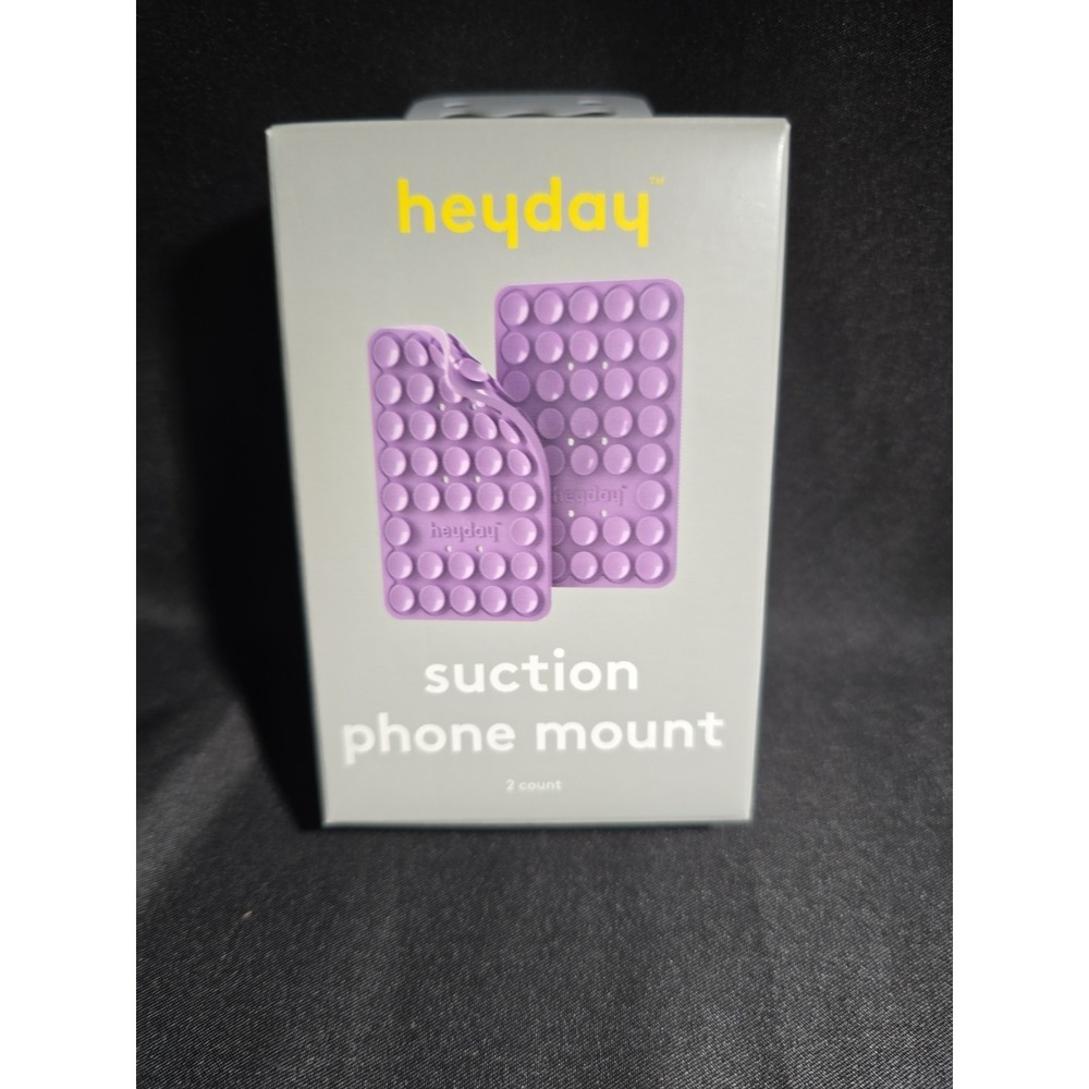 heyday Suction Mount Phone Holder 2pk - Pastel Lavender